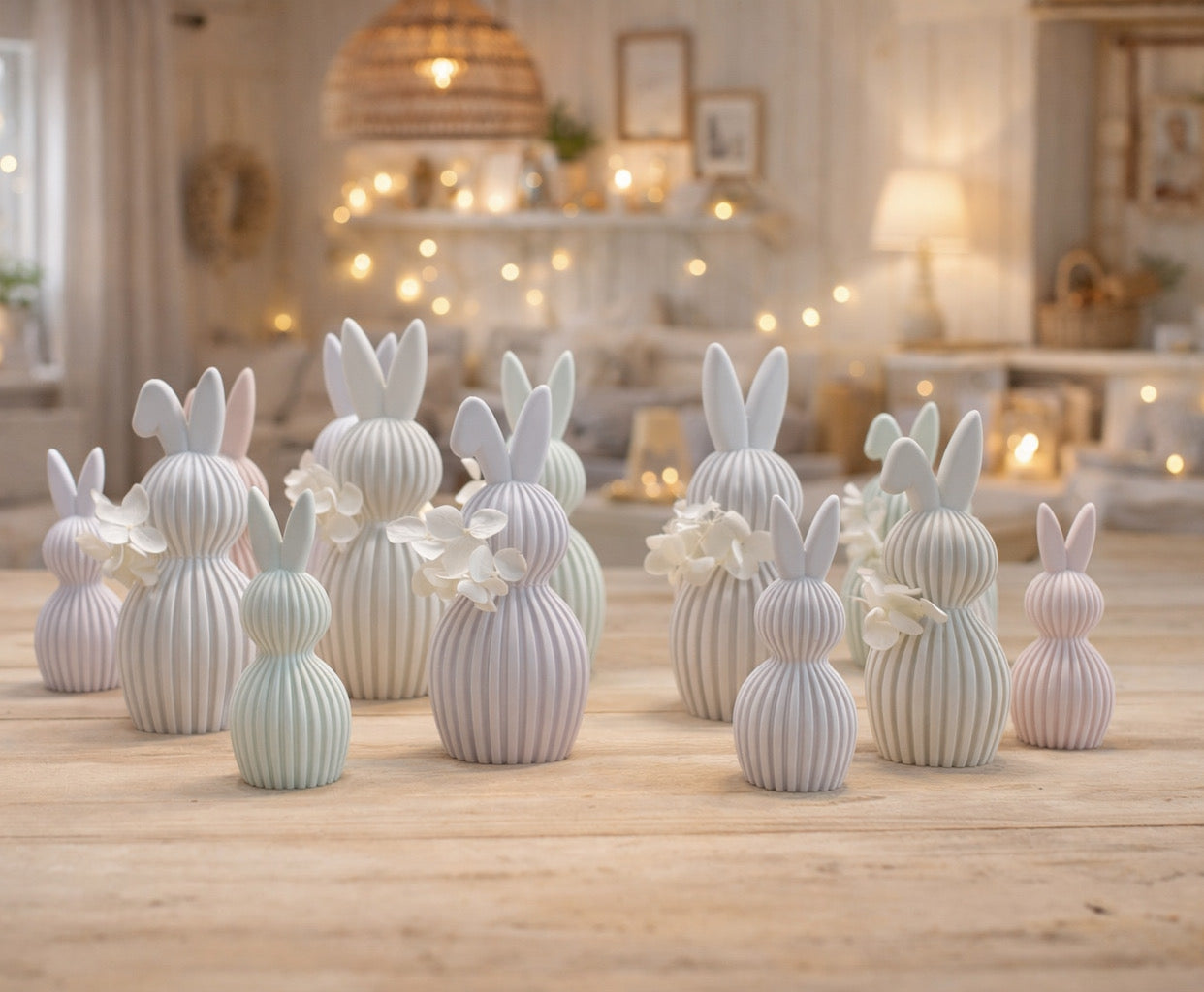 Hase geriffelt mit / ohne Schlappohr
