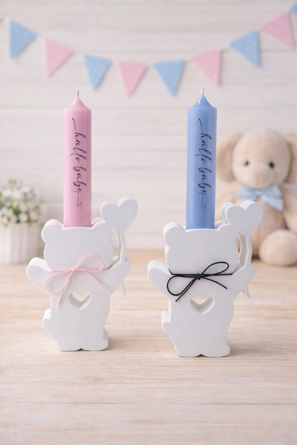 Teddybär Geschenk zur Geburt