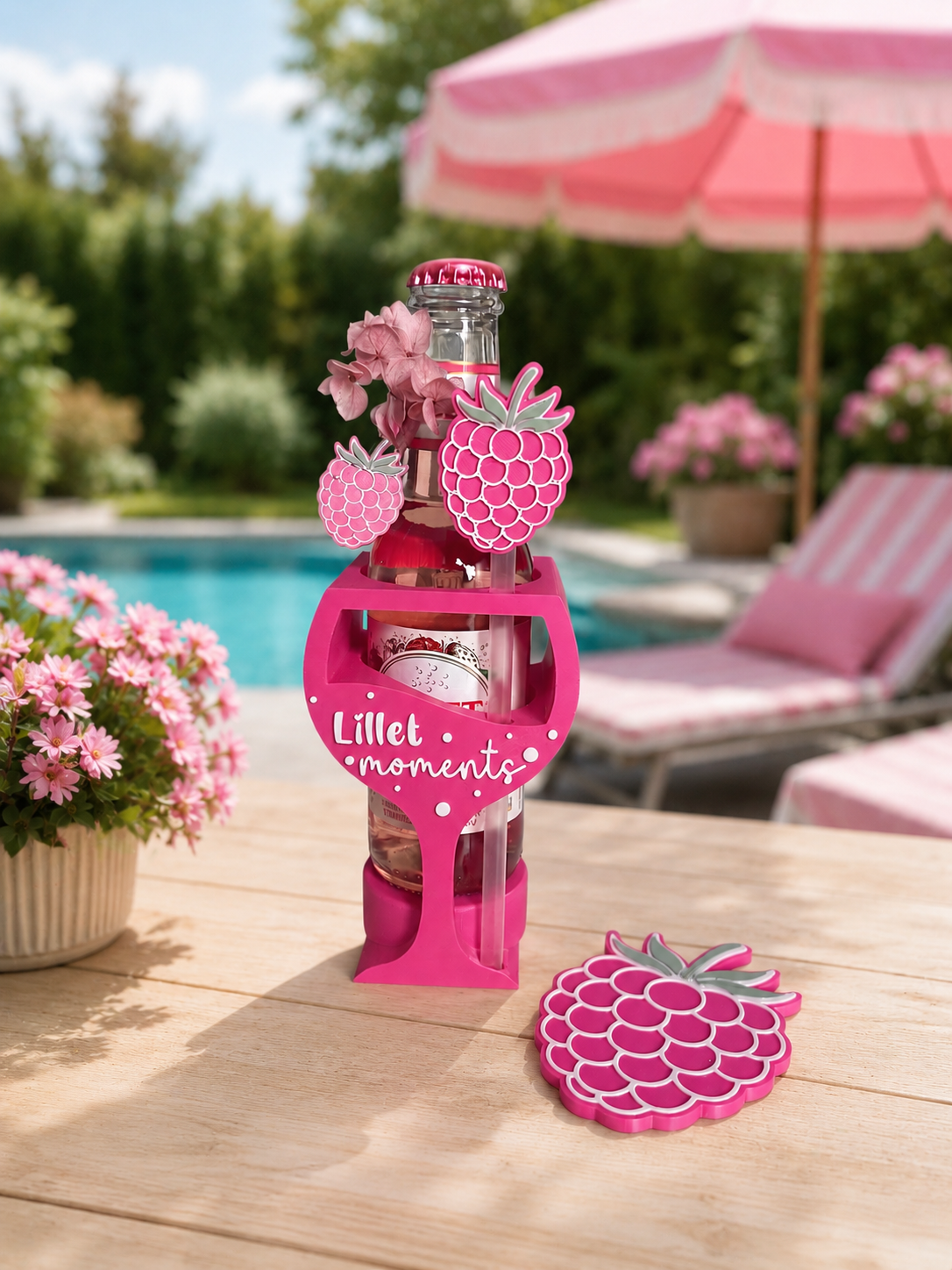 Wildberry Flaschenhalter Glasform (3D Druck)