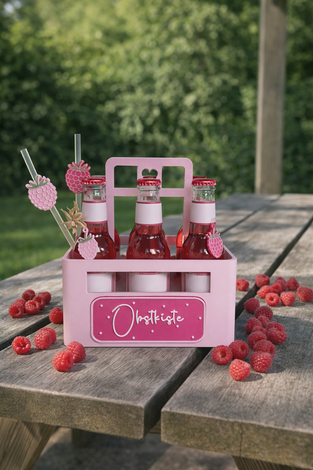 Wildberry Sixpack Flaschenhalter (3D Druck)