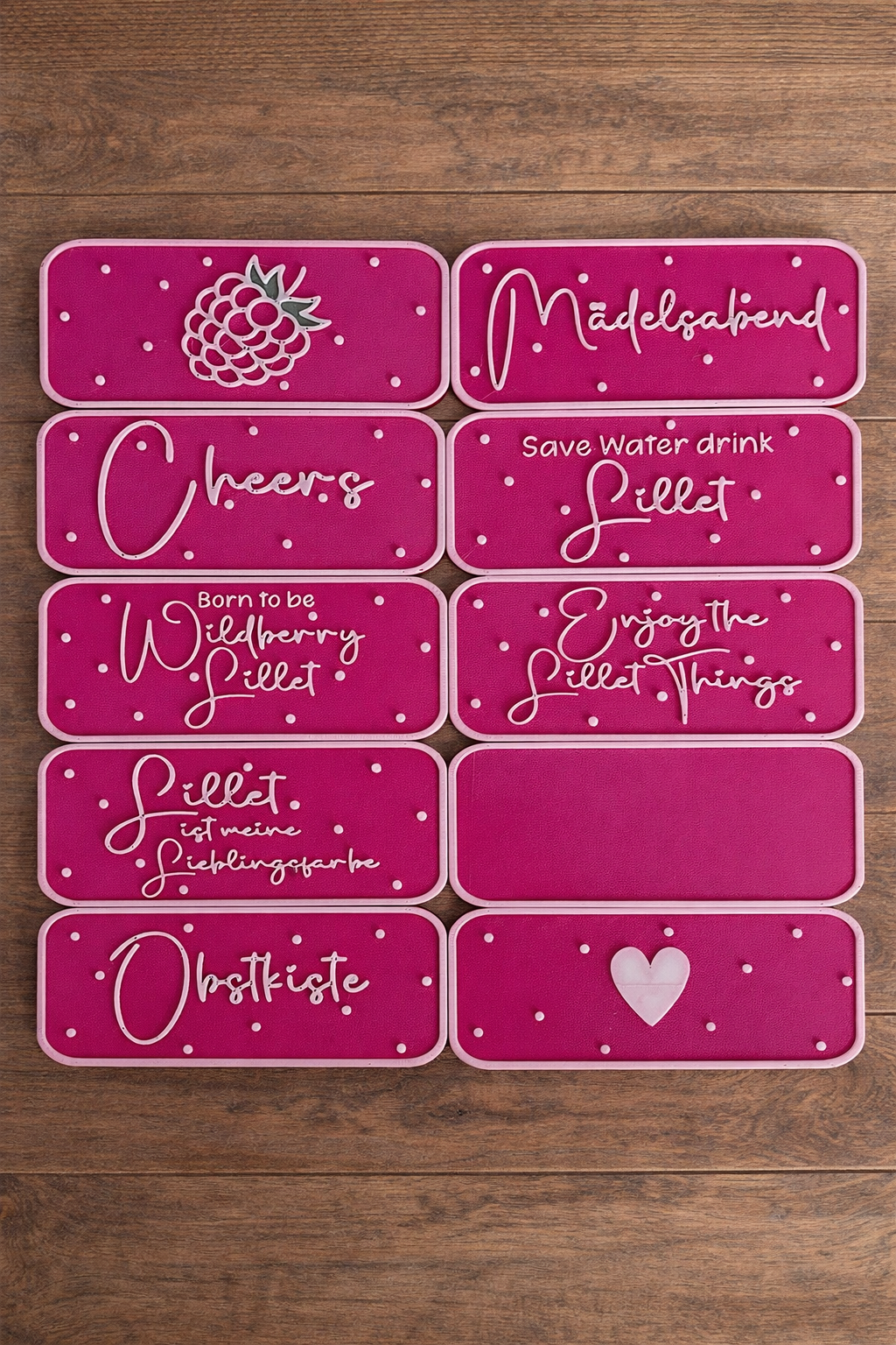 Wildberry Sixpack Flaschenhalter (3D Druck)